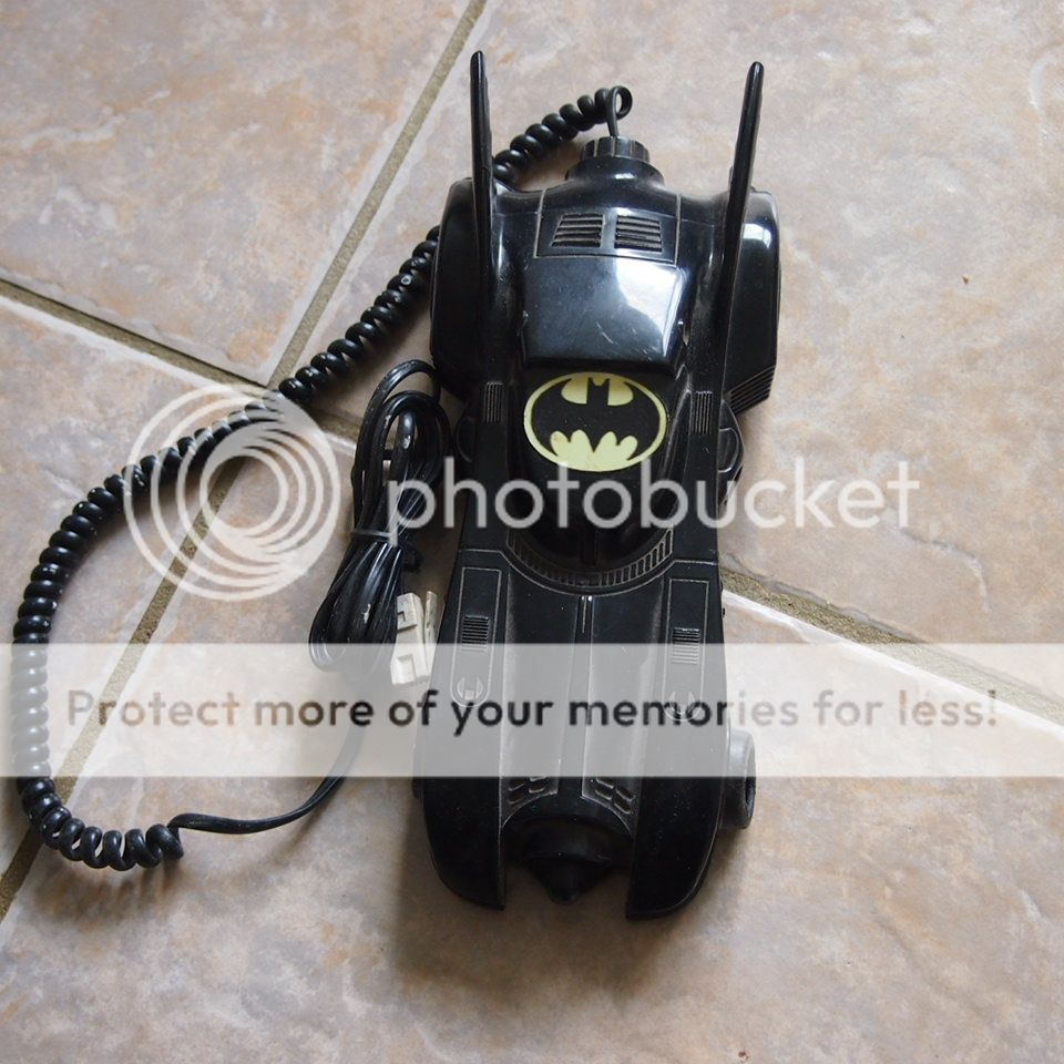Batman Novelty Telephone Touchtone Phone Landline eBay